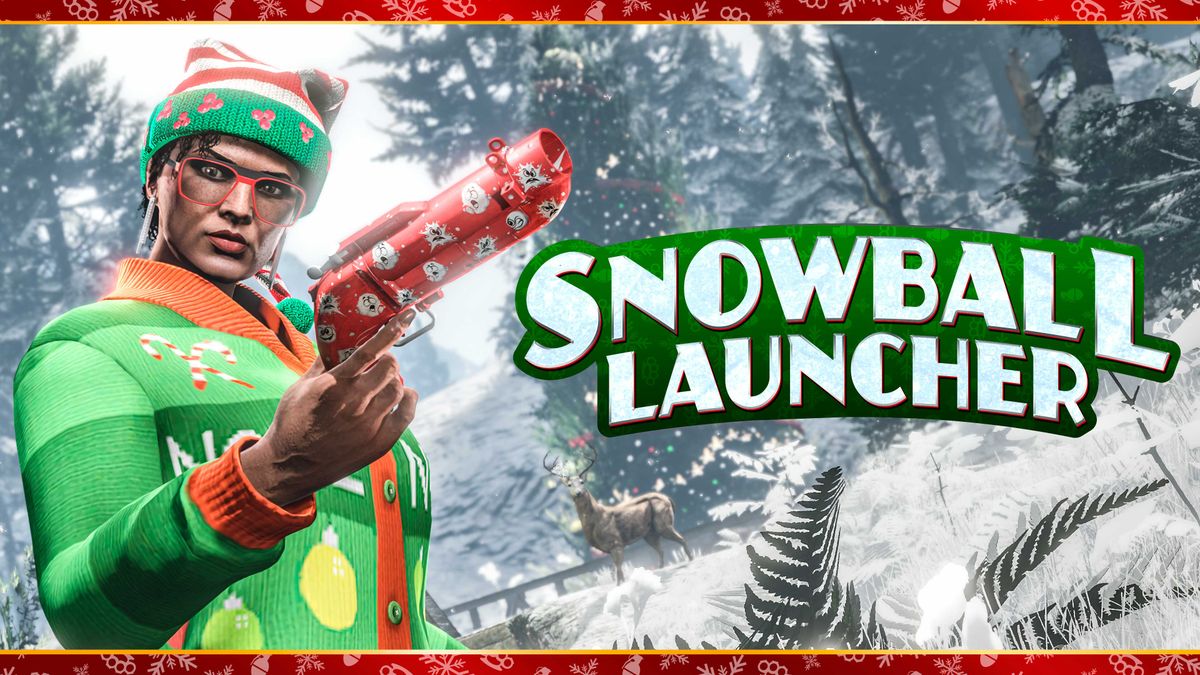 GTA Online Snowball launcher