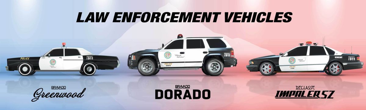 GTA Online Police Cruisers