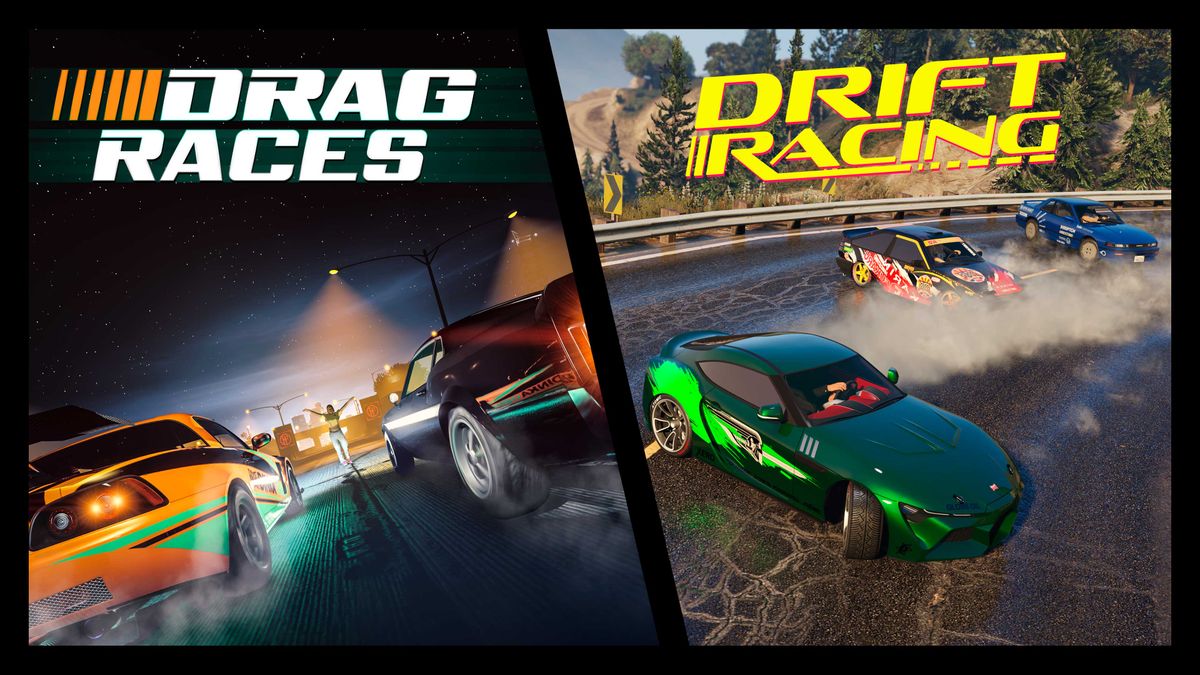 GTA Online Drag Race, Drift Race