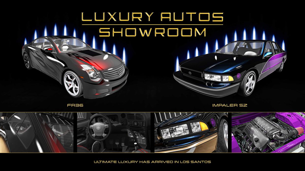 GTA Online Luxury Autos Showum