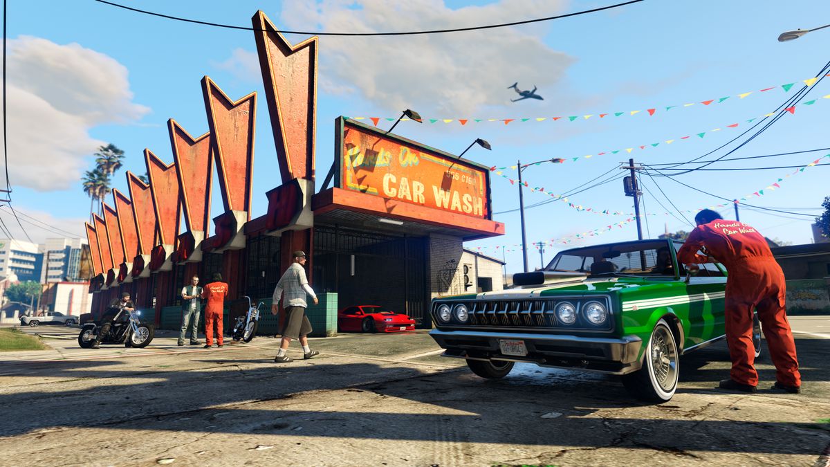 GTA Online Car Wash