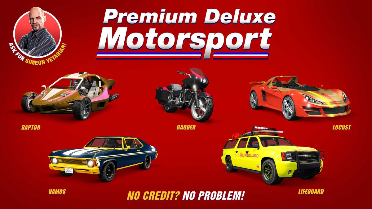 GTA Online Premium Deluxe Motorsport