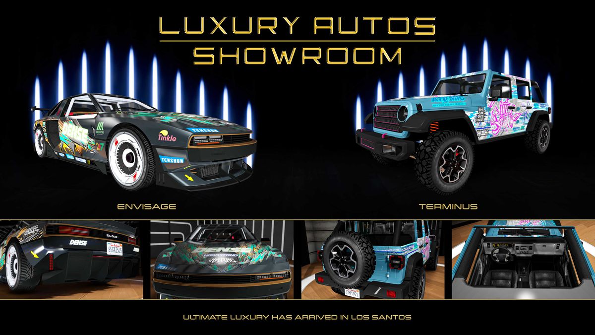 GTA Online Luxury Autos Showroom