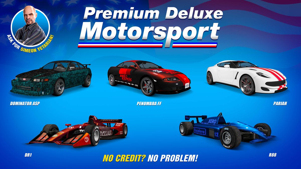 GTA Online Premium Deluxe Motorsport