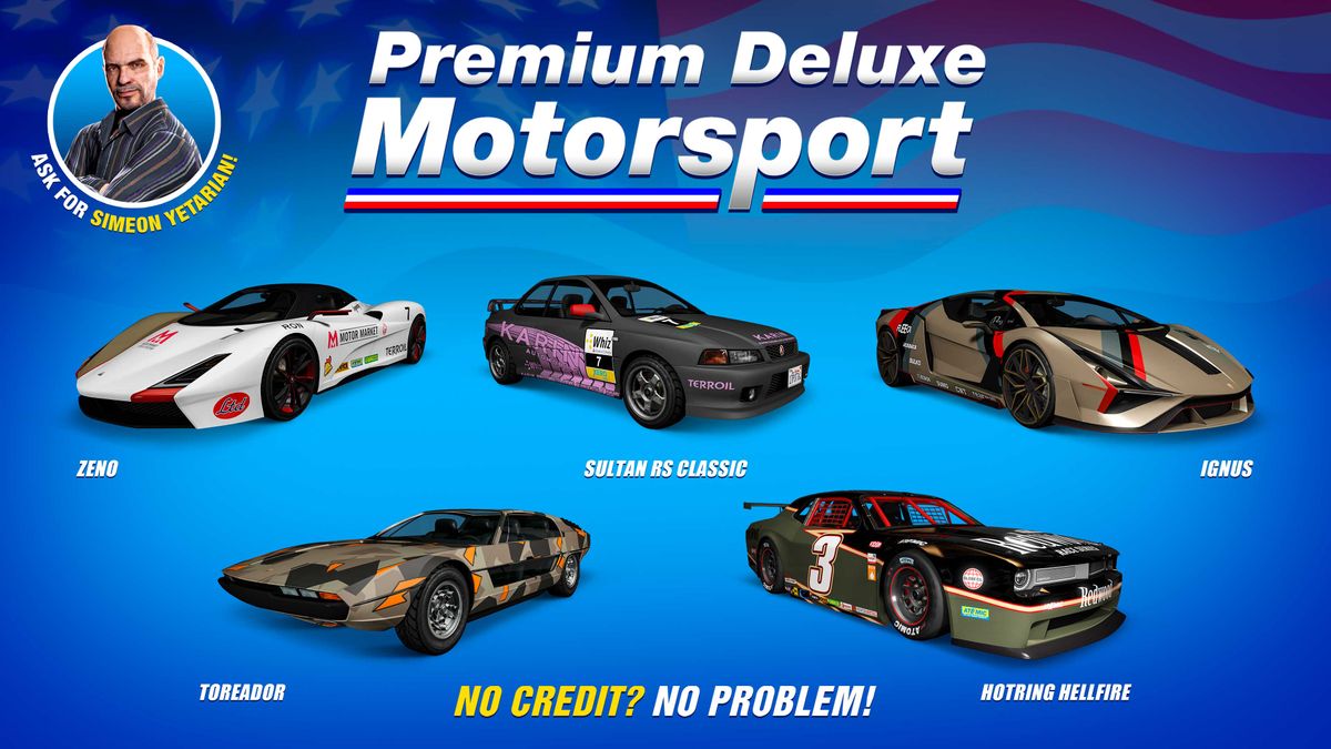 GTA Online Premium Deluxe Motorsport