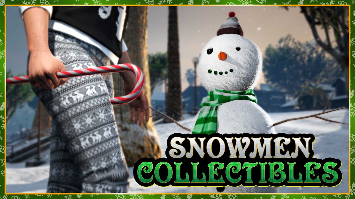 GTA Online Snowman gyűjtenivalók