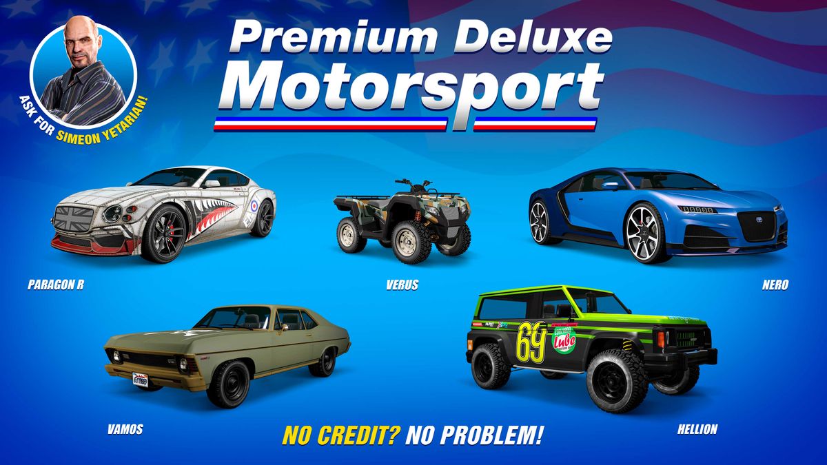 GTA Online Premium Deluxe Motorsport