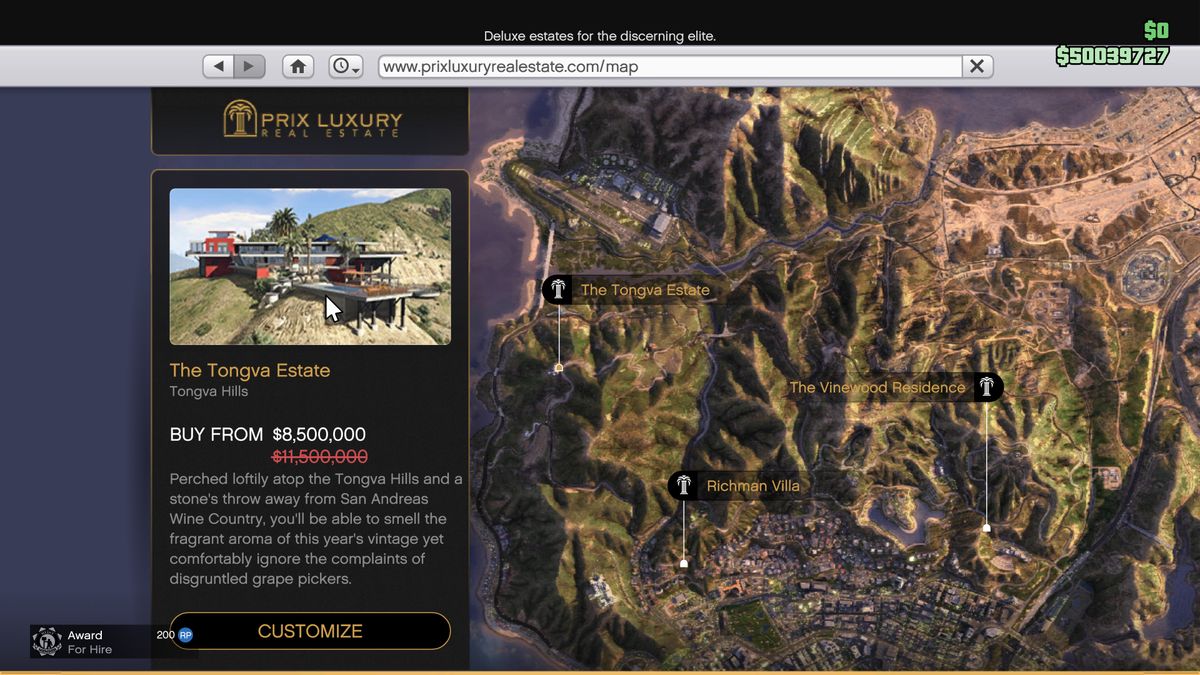 GTA Online: A Safehouse in the Hills