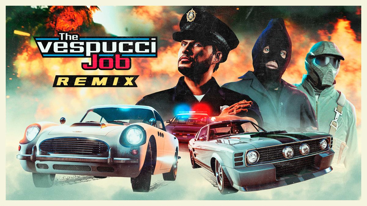 GTA Onilne The Vespucci Job (Remix)