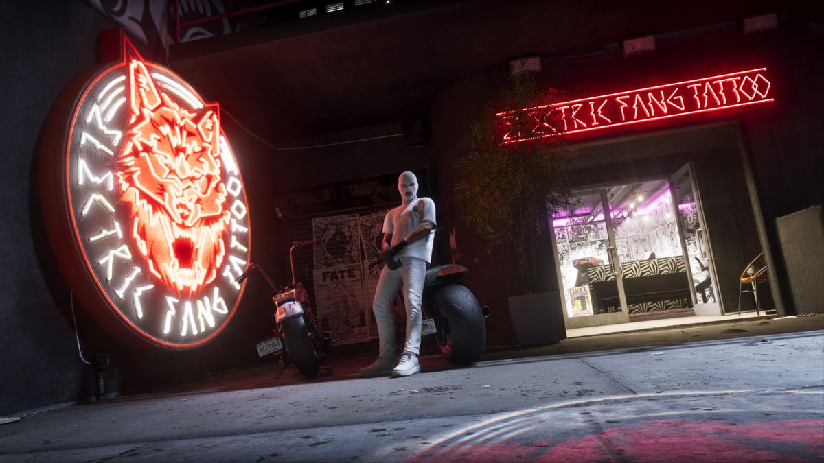 GTA VI Ultimate Edition tartalmak: FAILE tetov&aacute;l&aacute;sok az Electric Fang tetov&aacute;l&oacute;szalonban
